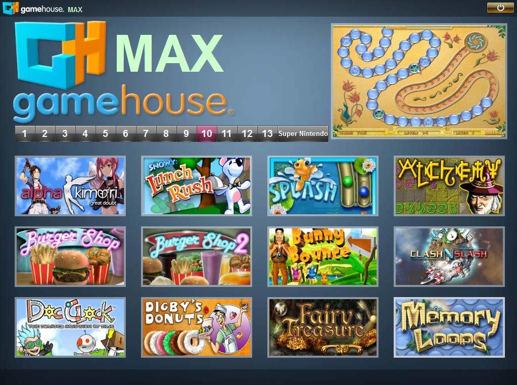 โหลด [PC] GameHouse Max 150 รวมเกมส์เฮ้าทุกเกมส์ ฟรี